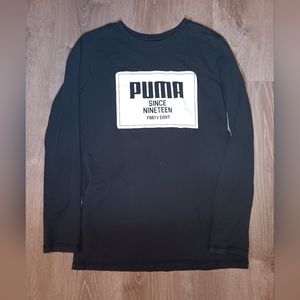 Boys XL Puma Long Sleeve Tee